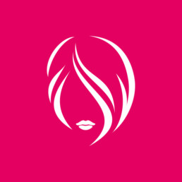 Fierce Hairdressing Logo Pink